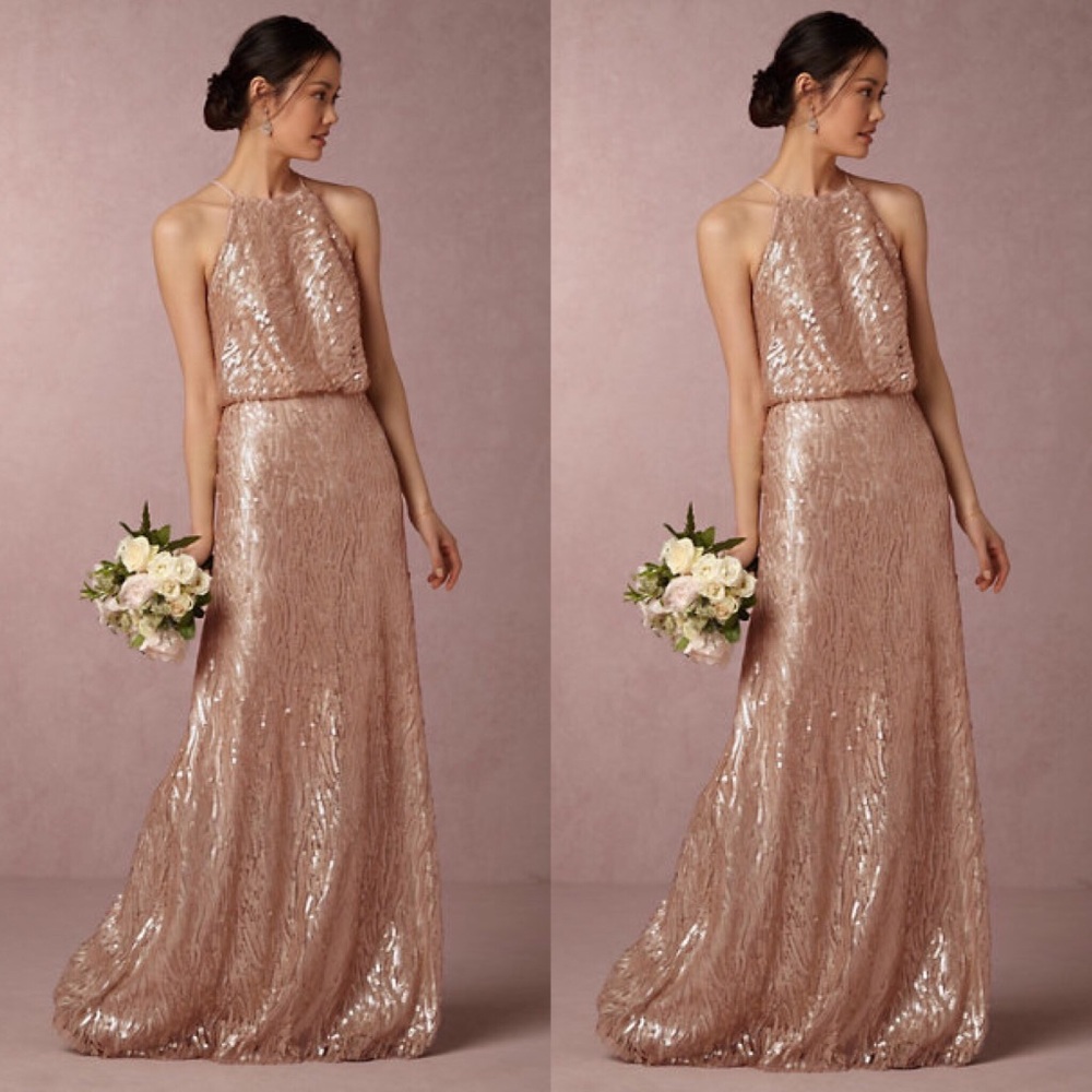 BHLDN x Donna Morgan Sequined Alana Dress